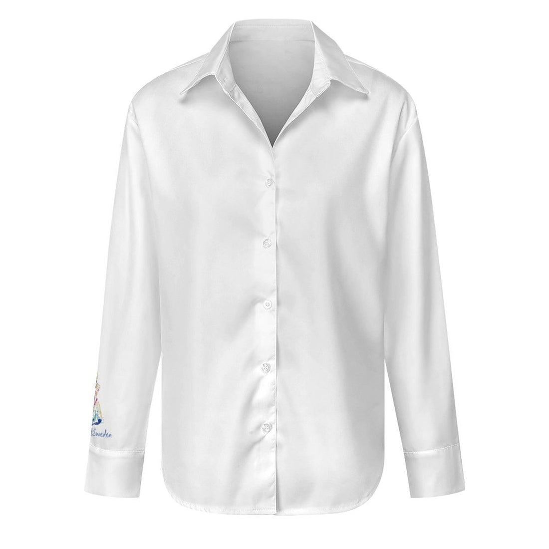 Women's Long-Sleeve Shirt, white