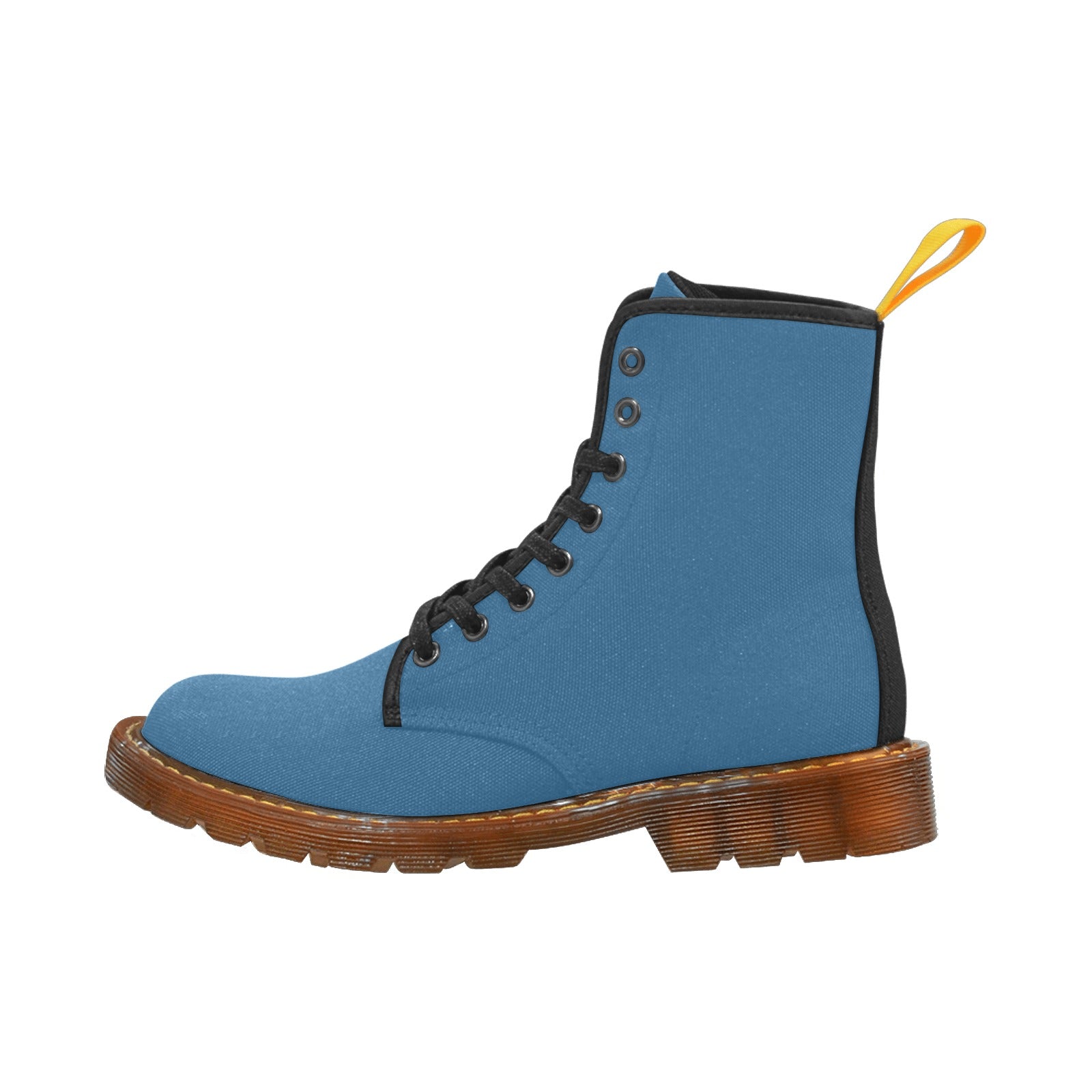Lyons Blue Custom Canvas Boots For Women Model 1203H