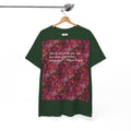 Art Quotes Unisex Tee – Heavy Cotton Graphic Shirt by LanaArtSweden, featuring the Edgar Degas quote, durable cotton fibers, and a ribbed knit collar.