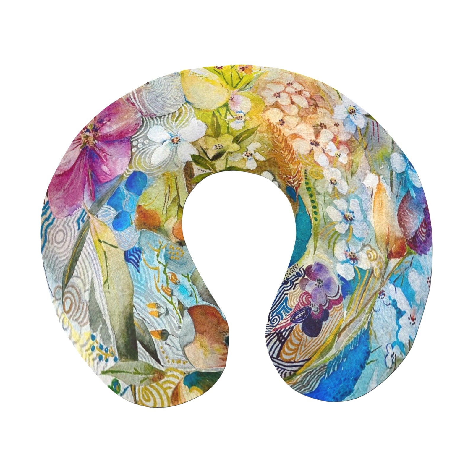 You Gave Me Flowers U-Shape Travel Pillow