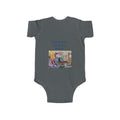 Organic Cotton Baby Onesie 'A Home for All My Friends' by LanaArtSweden, featuring a cozy design, soft fabric, and durable construction for infants.