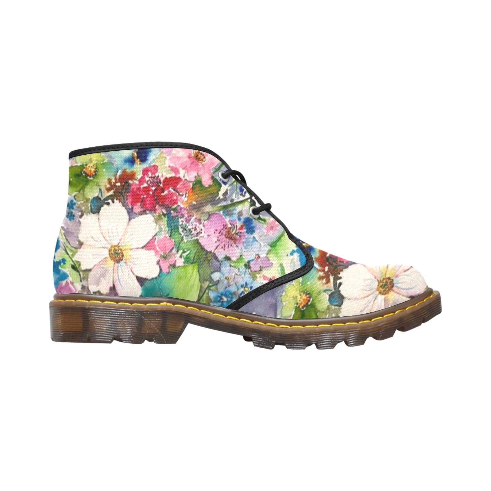 Women's Canvas Mid-Top Boots