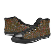 Fall Fireflies Kids' High Top Canvas Shoes