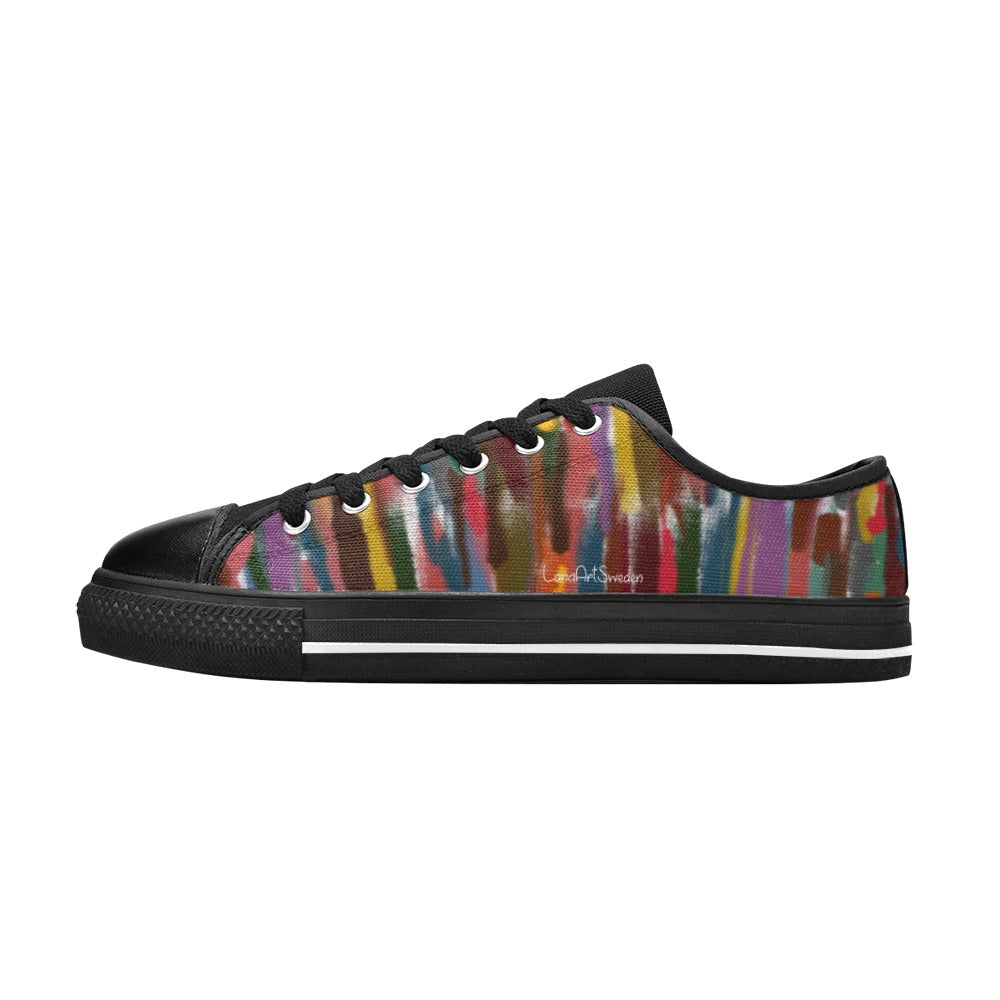 Power Stripes Men's Classic Canvas Shoes
