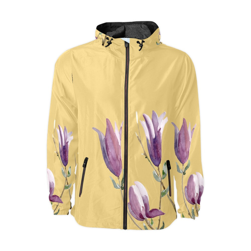 Magnolia Buttercup Unisex Windbreaker