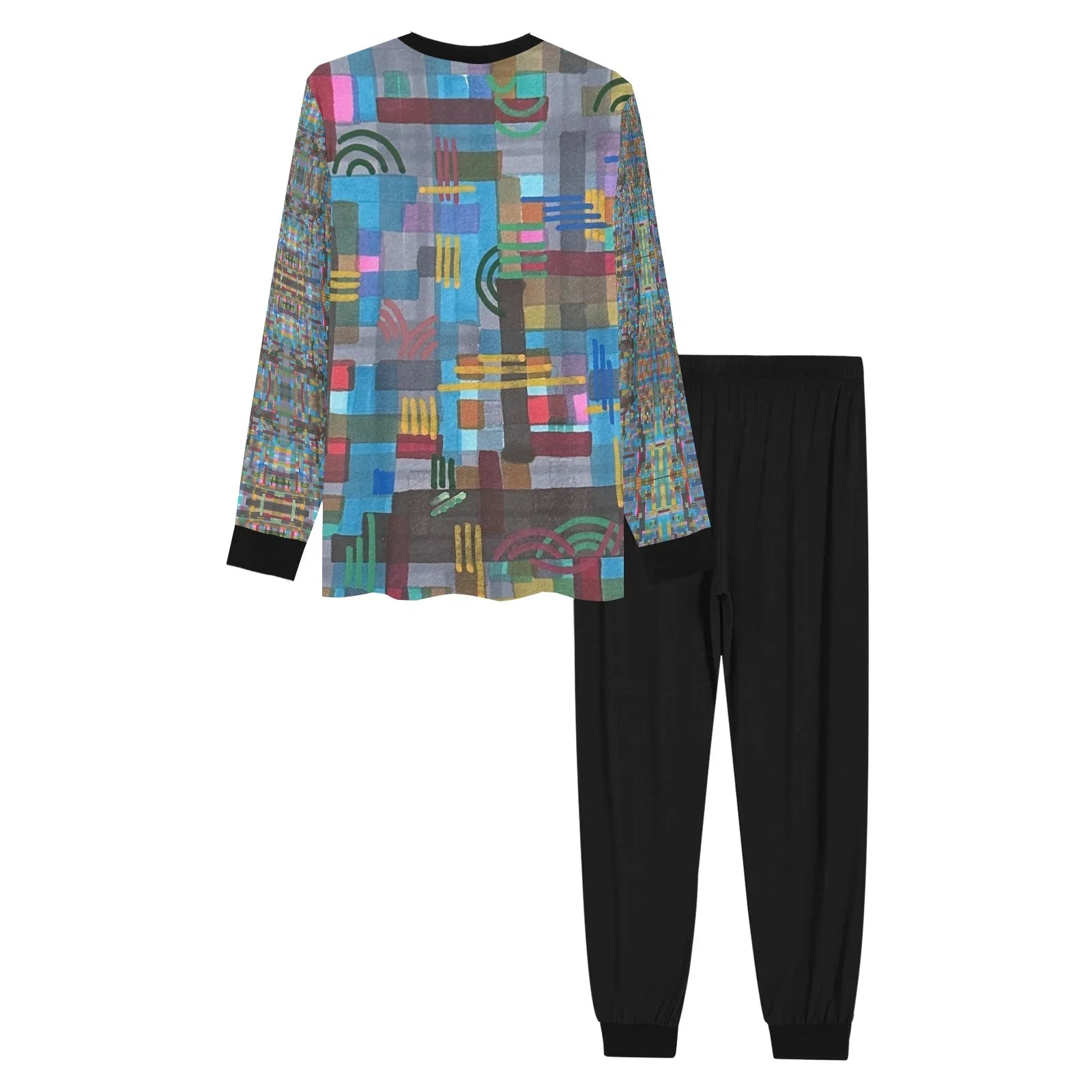 Ich habe dich überprüft! Herren-Pyjama-Set, Loungewear, ein Geschenk für ihn
