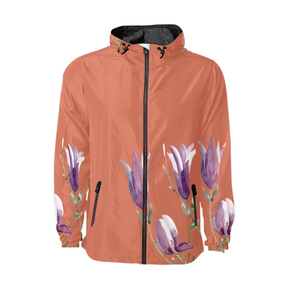 Magnolia Tangerine Unisex  Windbreaker