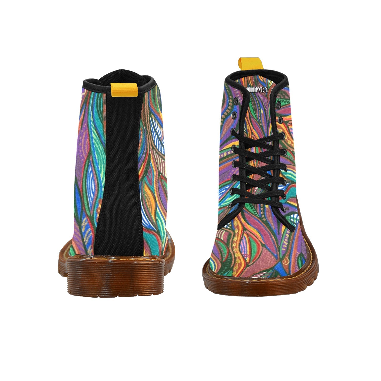 Lanterna Canvas Combat Women's Boots