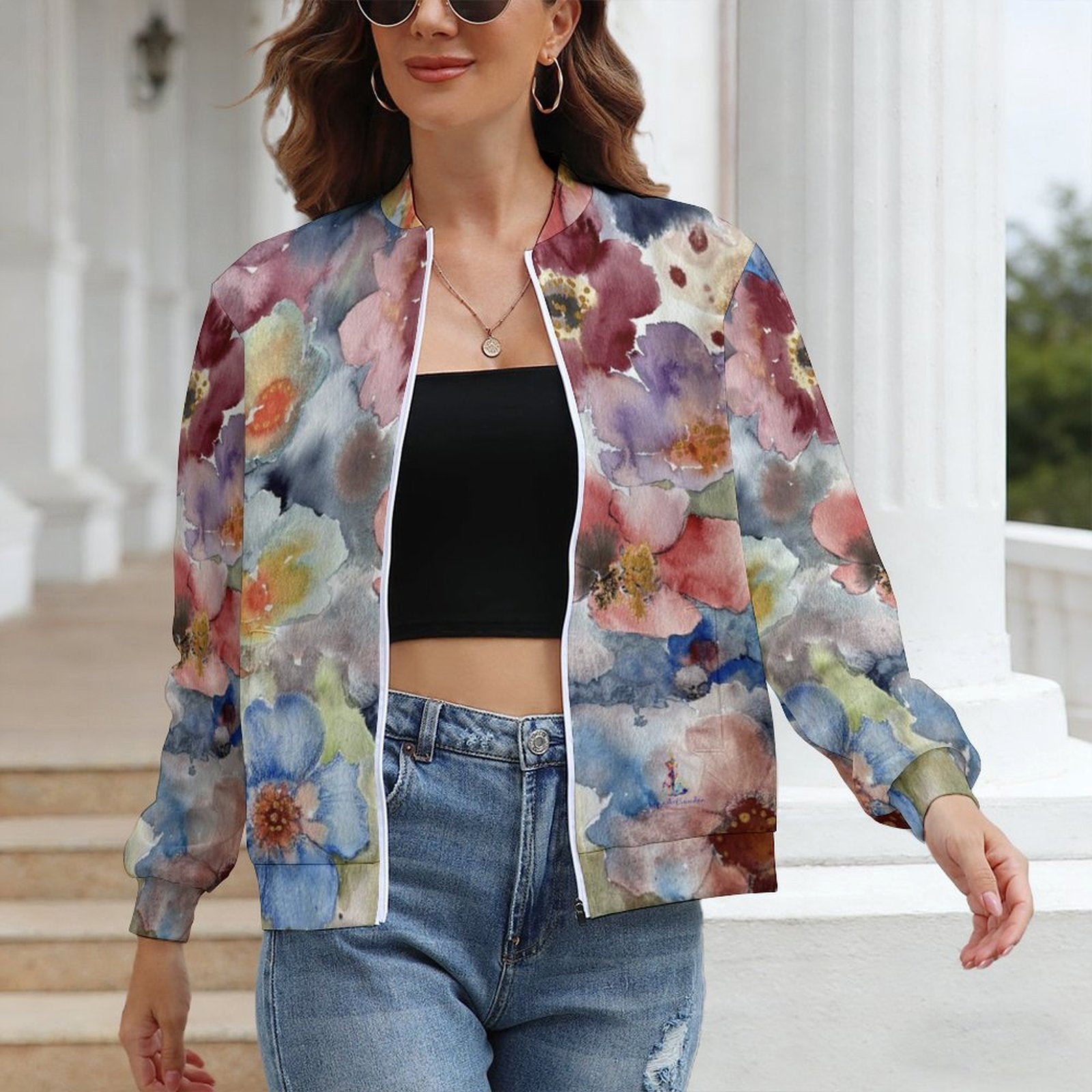 Women's Light Jacket Aurora Garden