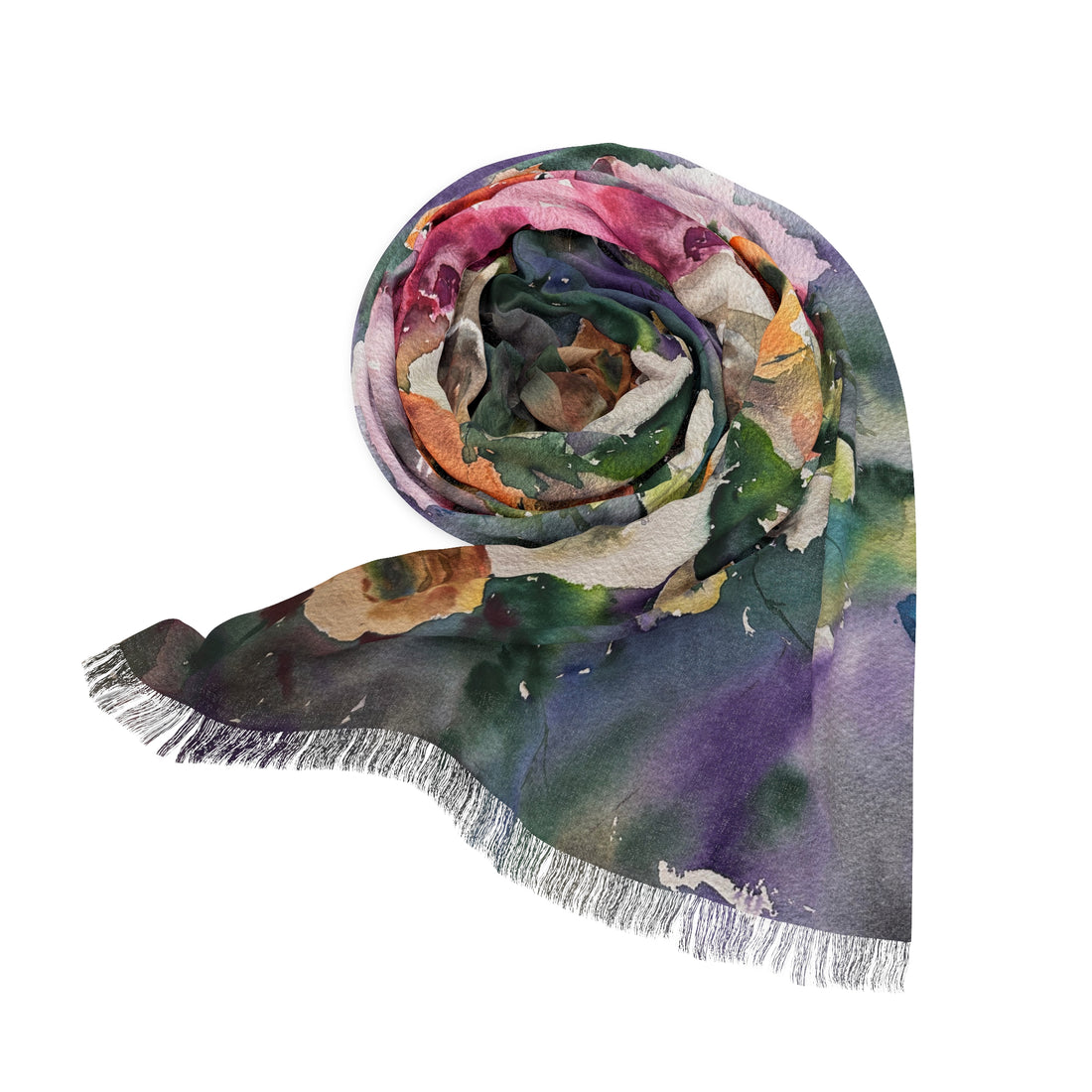 Light Scarf from LanaArtSweden with original artwork, get your unique gifts, mix-and-match, fall wardrobe must haves