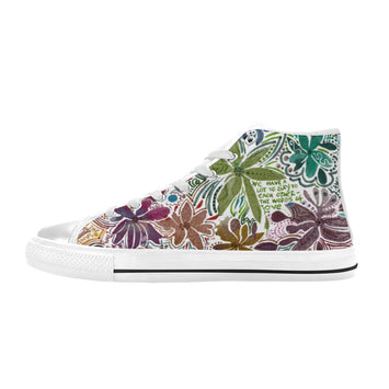 Love Victorious High Top Canvas Shoes for Kids