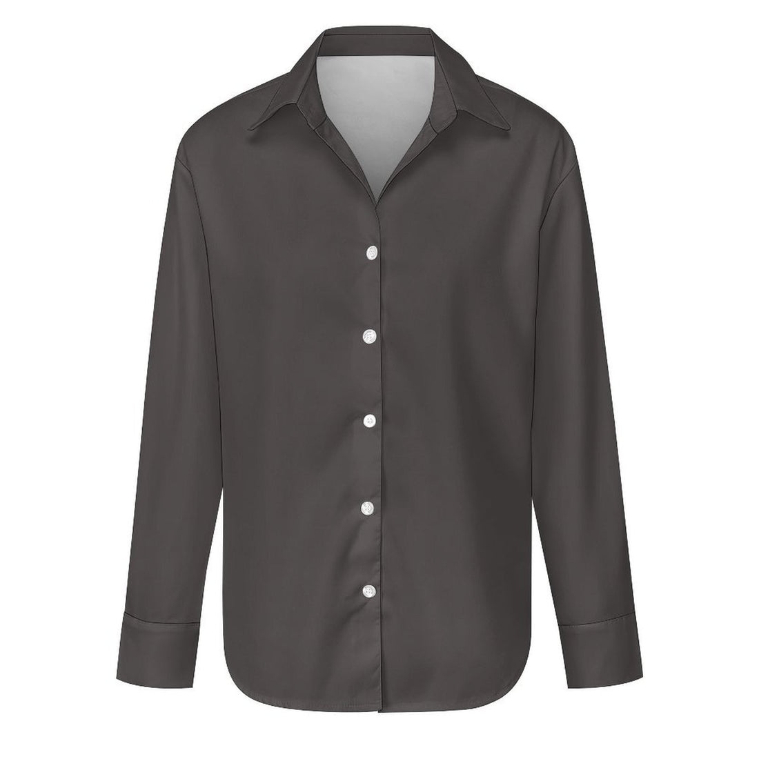 Women's Long-Sleeve Shirt, dusty brown