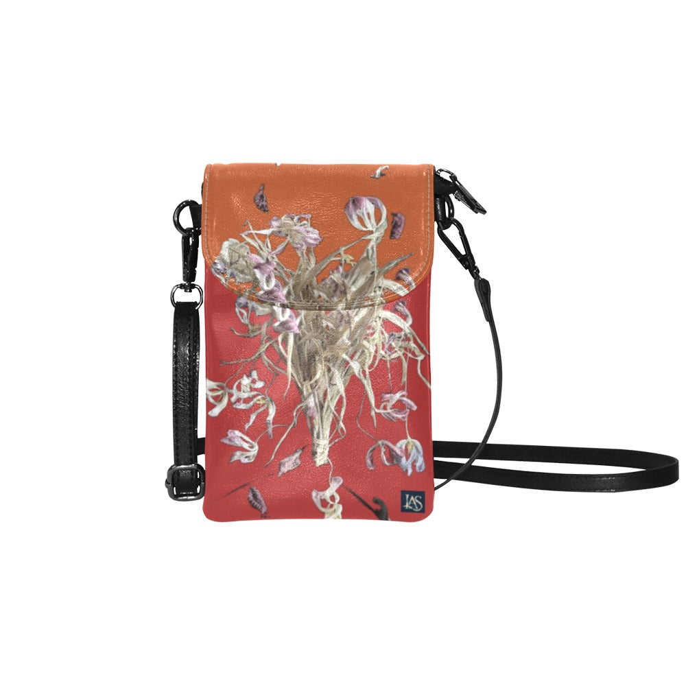 Tulip Rooibos Orangead Small Cell Phone Purse