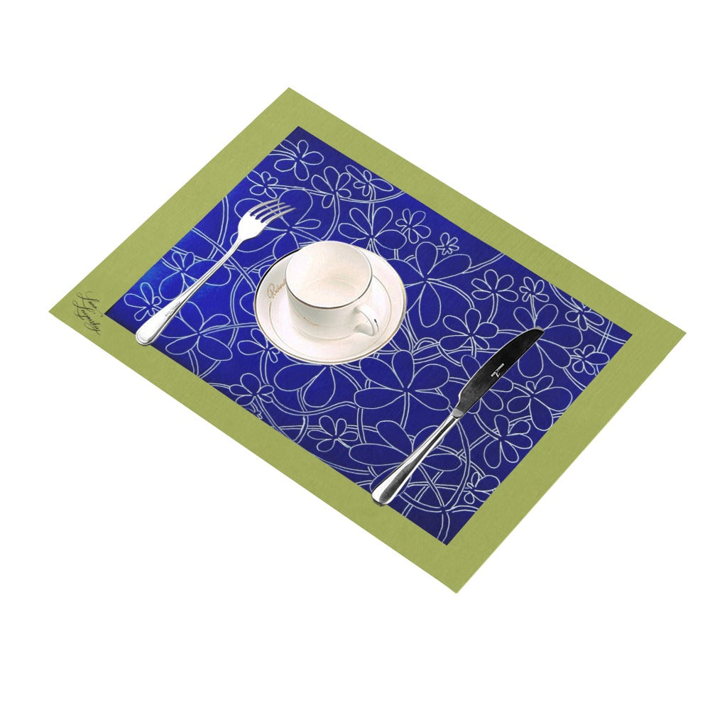 Infinity Bloom Grass Placemat 14’’ x 19’’ (Set of 4)