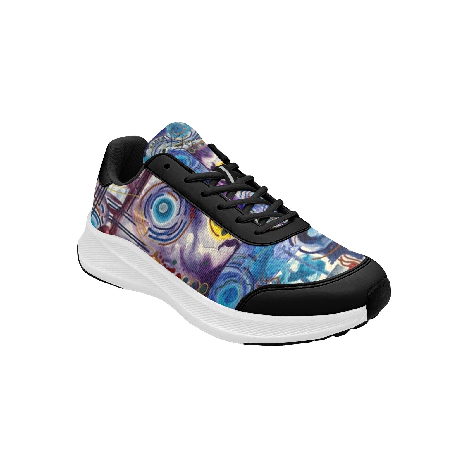 Circles on Water black Women's Mudguard Running Shoes