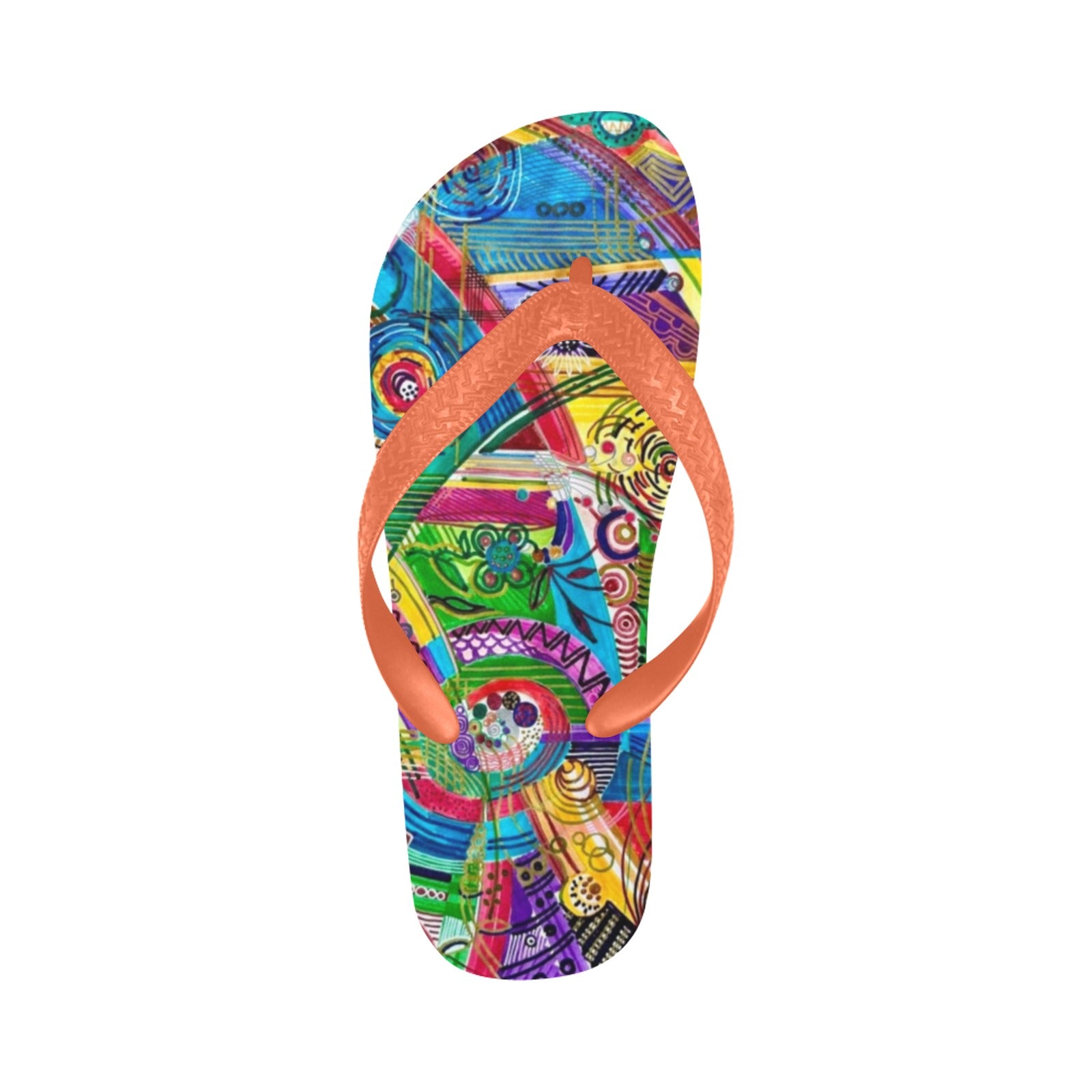 Pixel Fun Flip Flops
