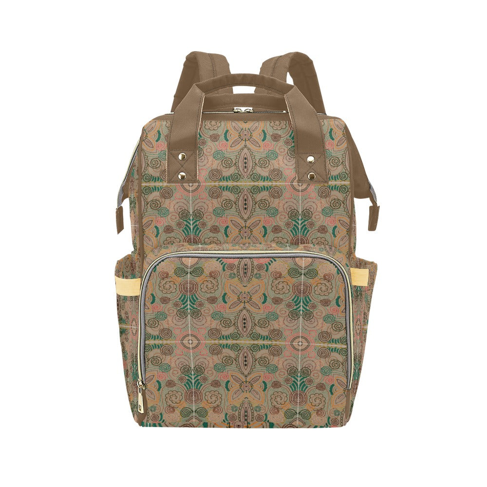 Venetian Blossom Multi-Function Backpack/Diaper Bag