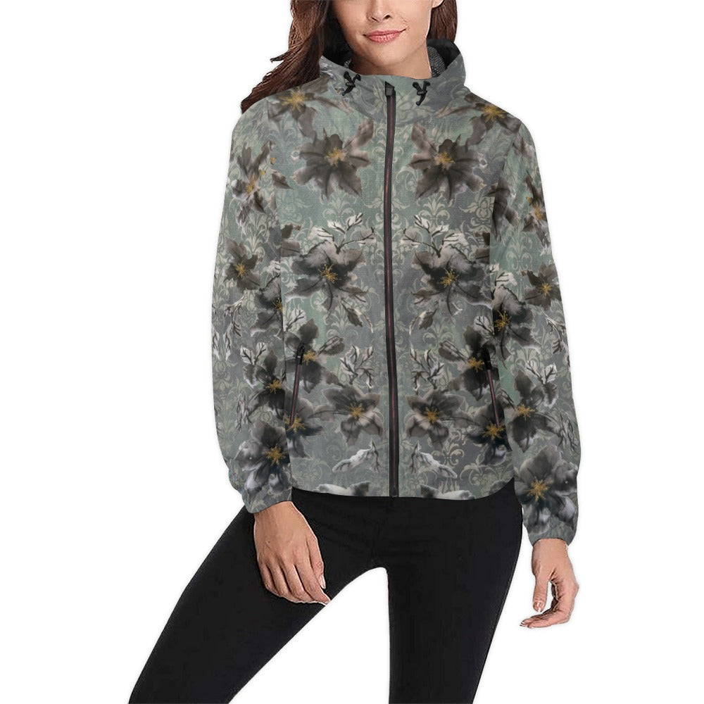 Lower Power Damaskus Mega Unisex All Over Print Windbreaker (Model H23)