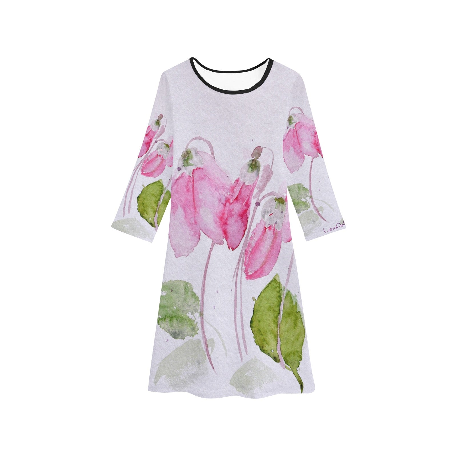 Hübsches Alpenveilchenkleid