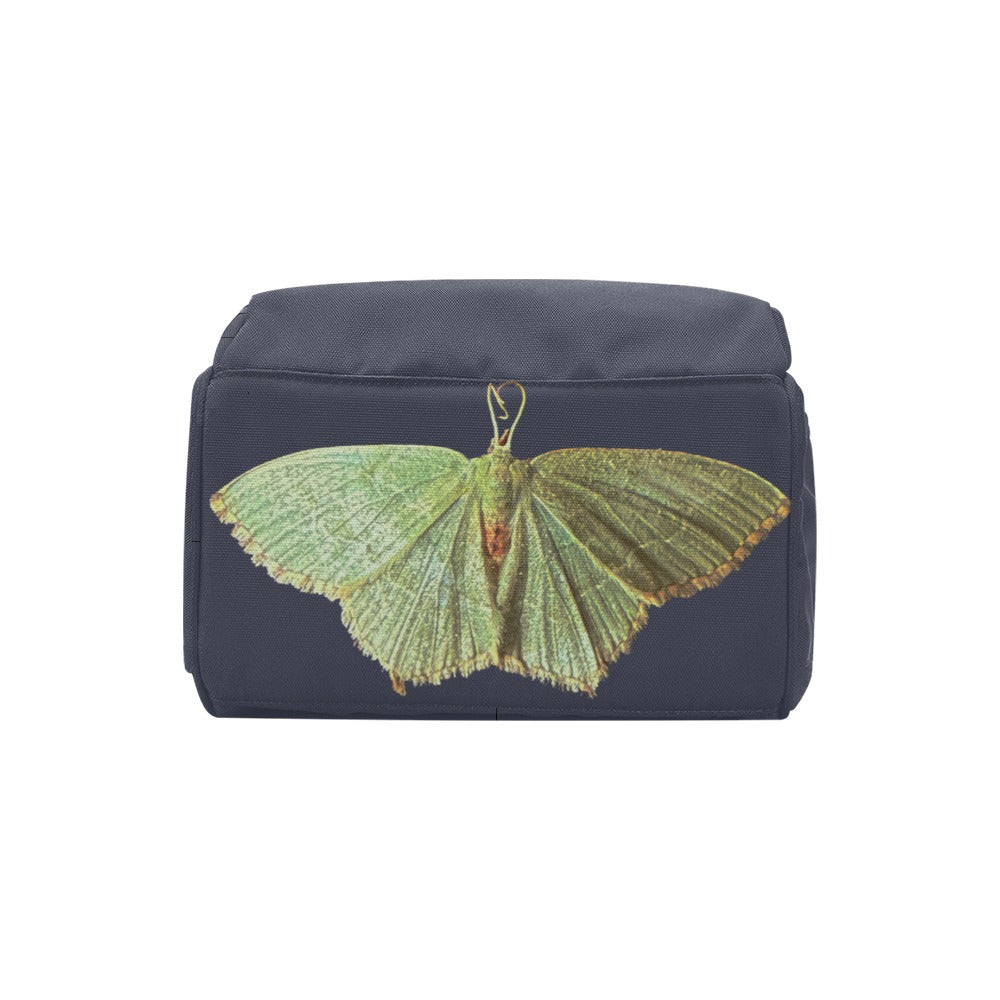 Green Moth Crown Blue Multi-Function Backpack