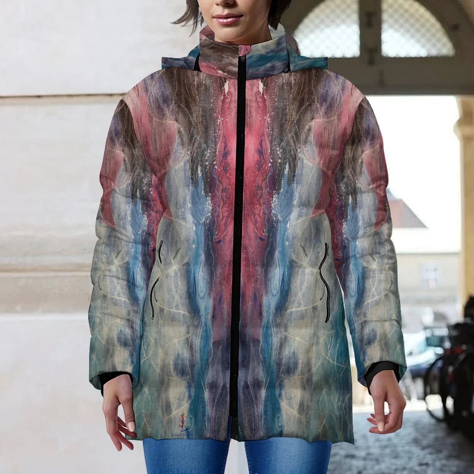 Windy Women's Hooded Puffer Coat