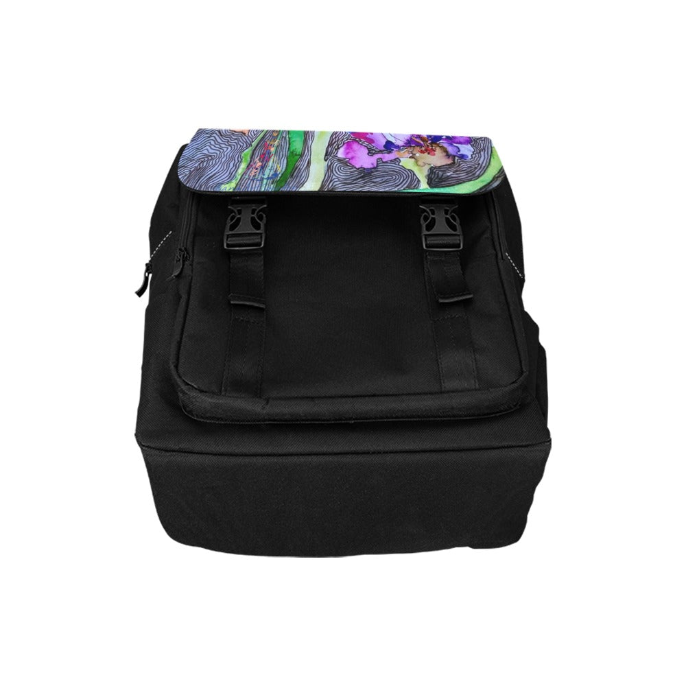 Gefütterter Tulpen-Lässiger Rucksack 