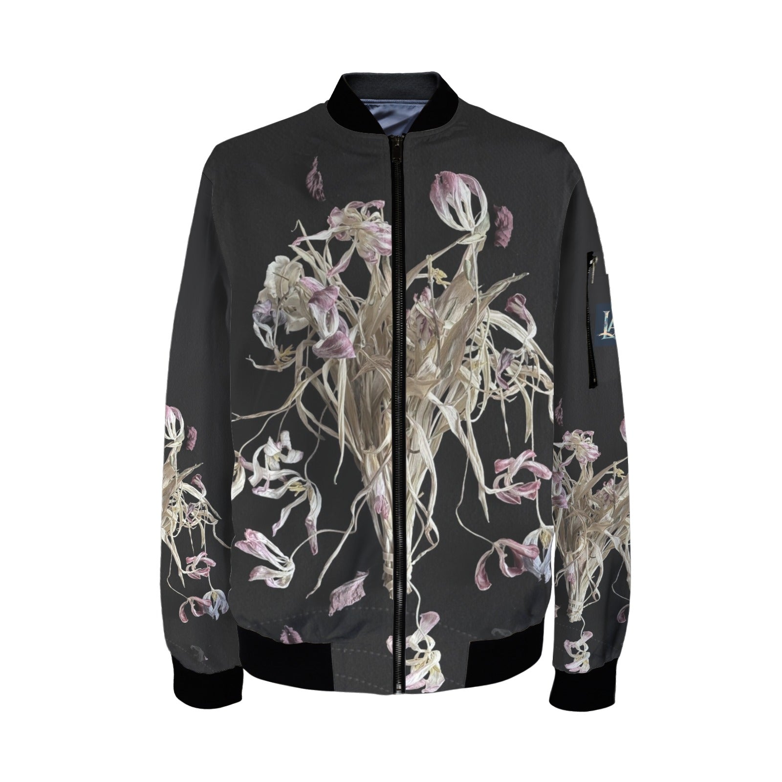 Tulip Drama 1 Tall Ladies Bomber Jacket