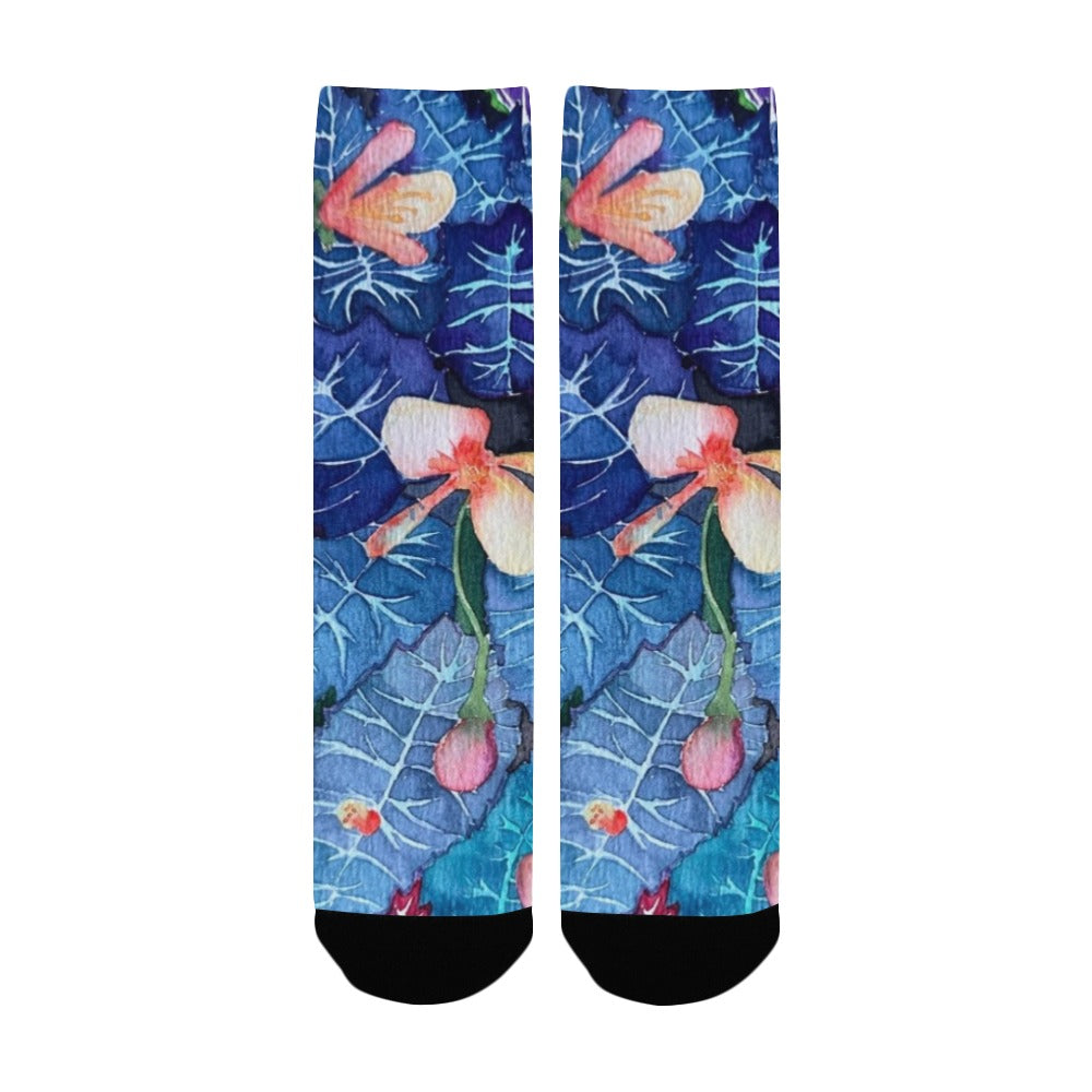 Blue Thorns Women's Custom Socks