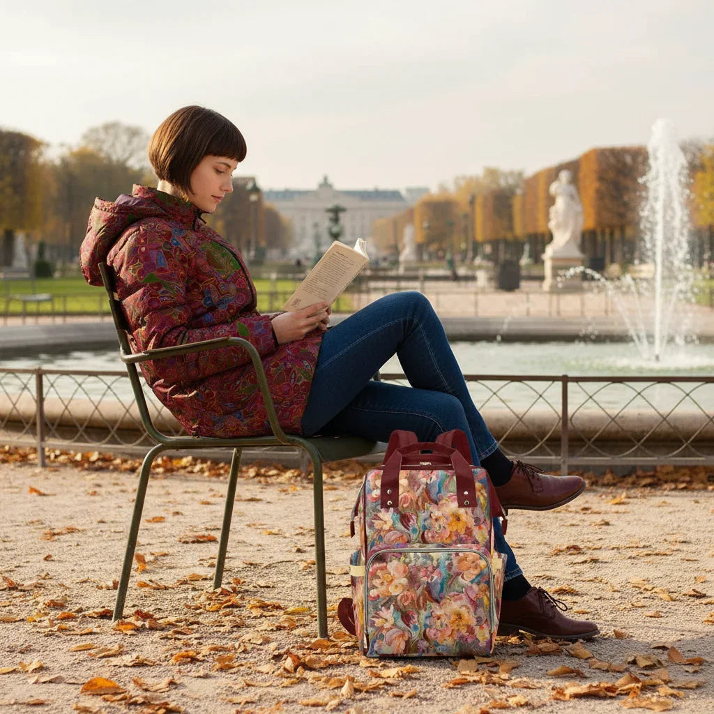 Merry Cherry Women's Hooded Puffer Coat