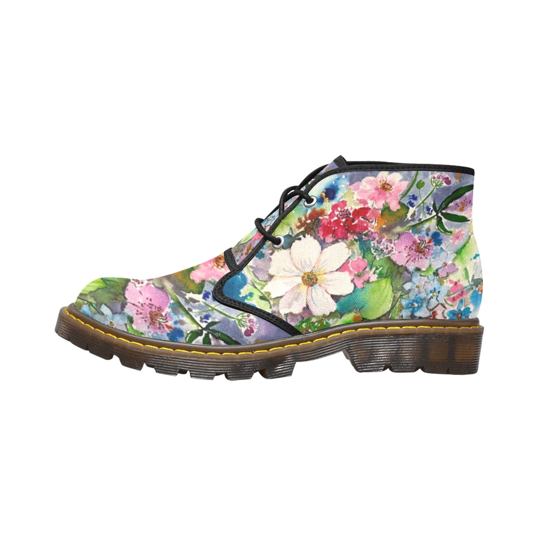 Women's Canvas Mid-Top Boots