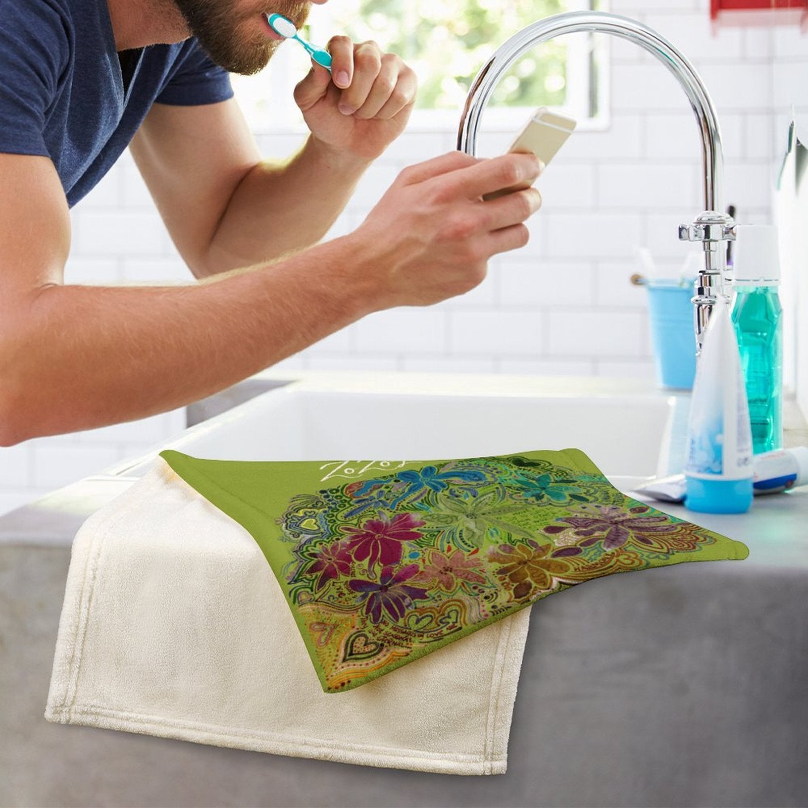 ZoZoLana Love Victorious Hand Towel