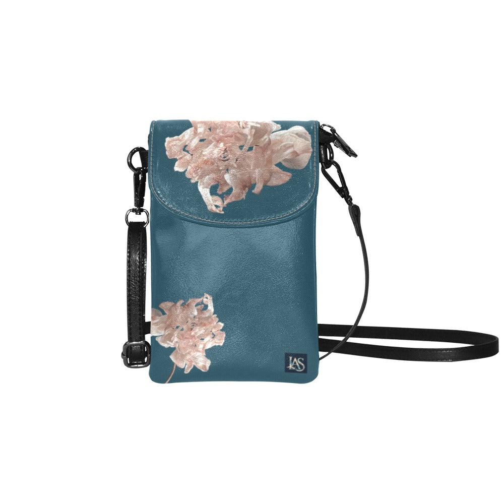 Shaggy Tulip Ocean 2 Small Cell Phone Purse