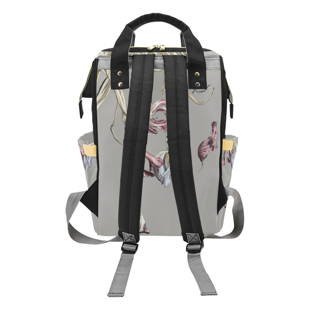 Tulip Drama Northern Droplet Multi-Function Diaper Backpack/Diaper Bag
