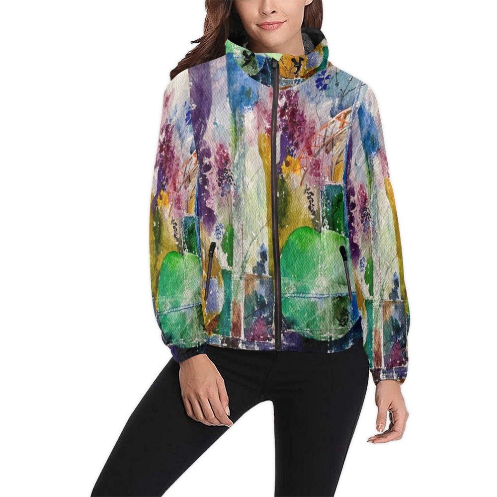 Abstract Bridge Unisex Windbreaker - Lana Art Sweden