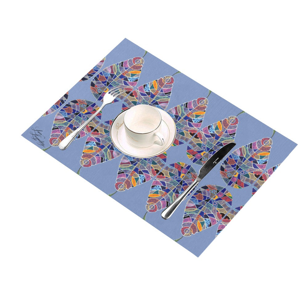 Fantasy Leaf Lavender Placemat 14’’ x 19’’ (Set of 4)