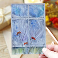 Frozen Window Greeting Card 4