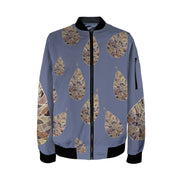 Fantasy Leaf Future Dusk Tall Ladies Bomber Jacket