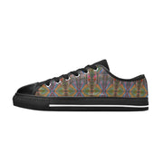 Along Came smaller print Men's Classic Canvas Shoes - Lana Art Sweden