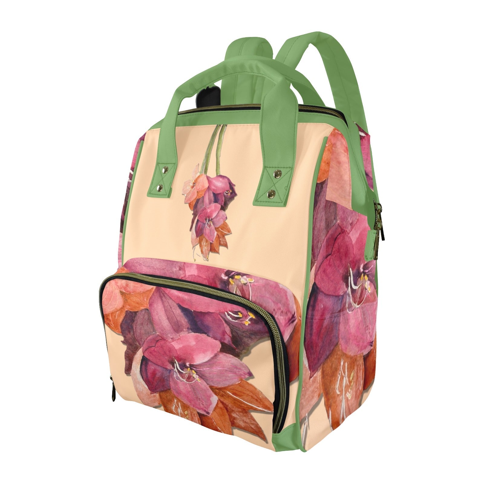 Amaryllis Multifunction Diaper Bag, Backpack - Lana Art Sweden