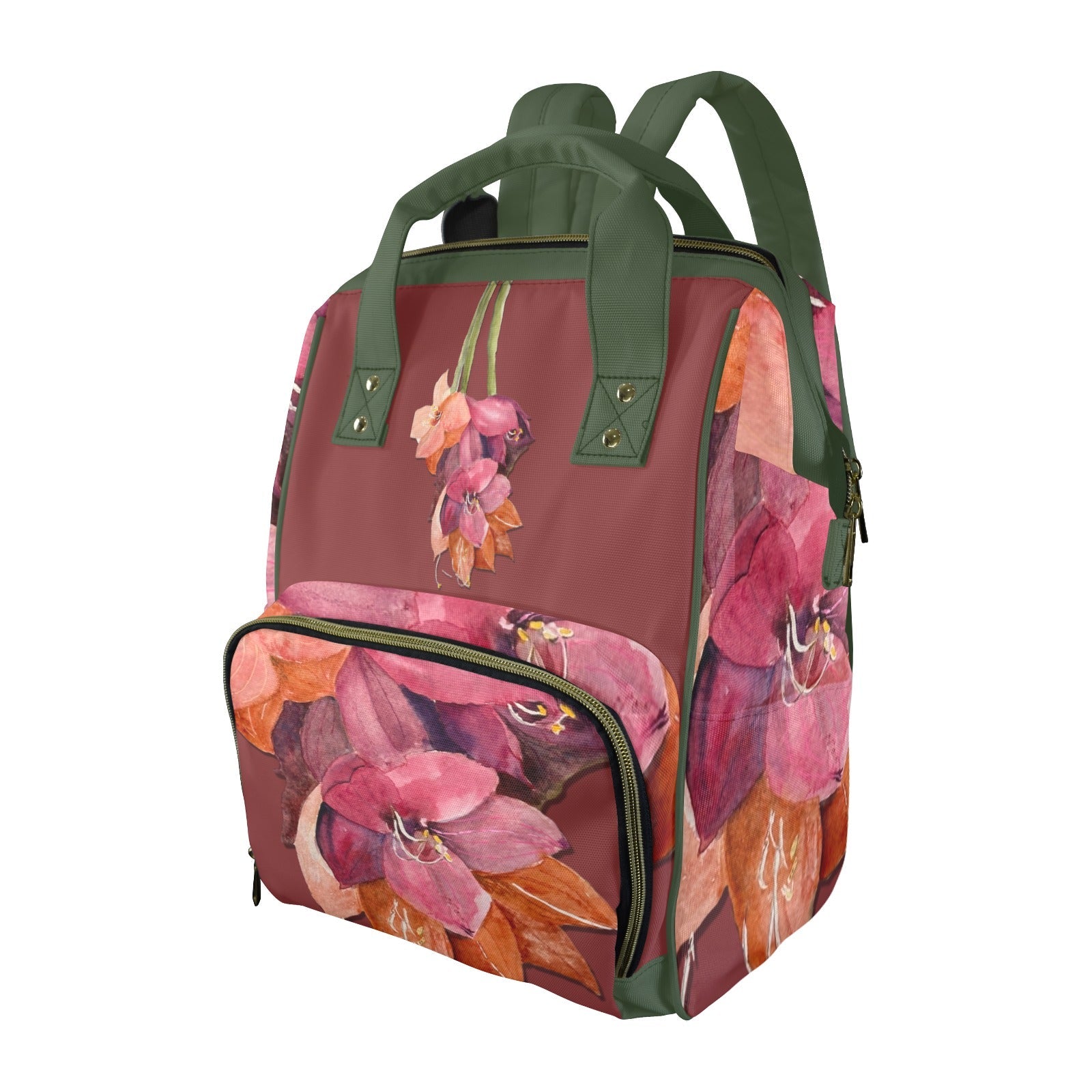 Amaryllis Multifunction Diaper Bag, Backpack - Lana Art Sweden
