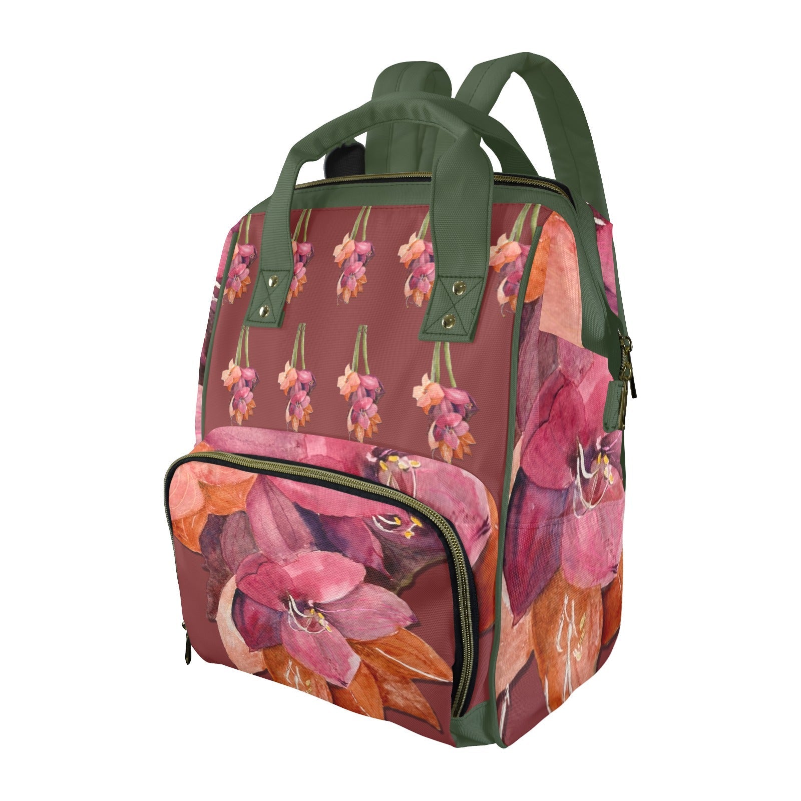Amaryllis Multifunction Diaper Bag, Backpack - Lana Art Sweden