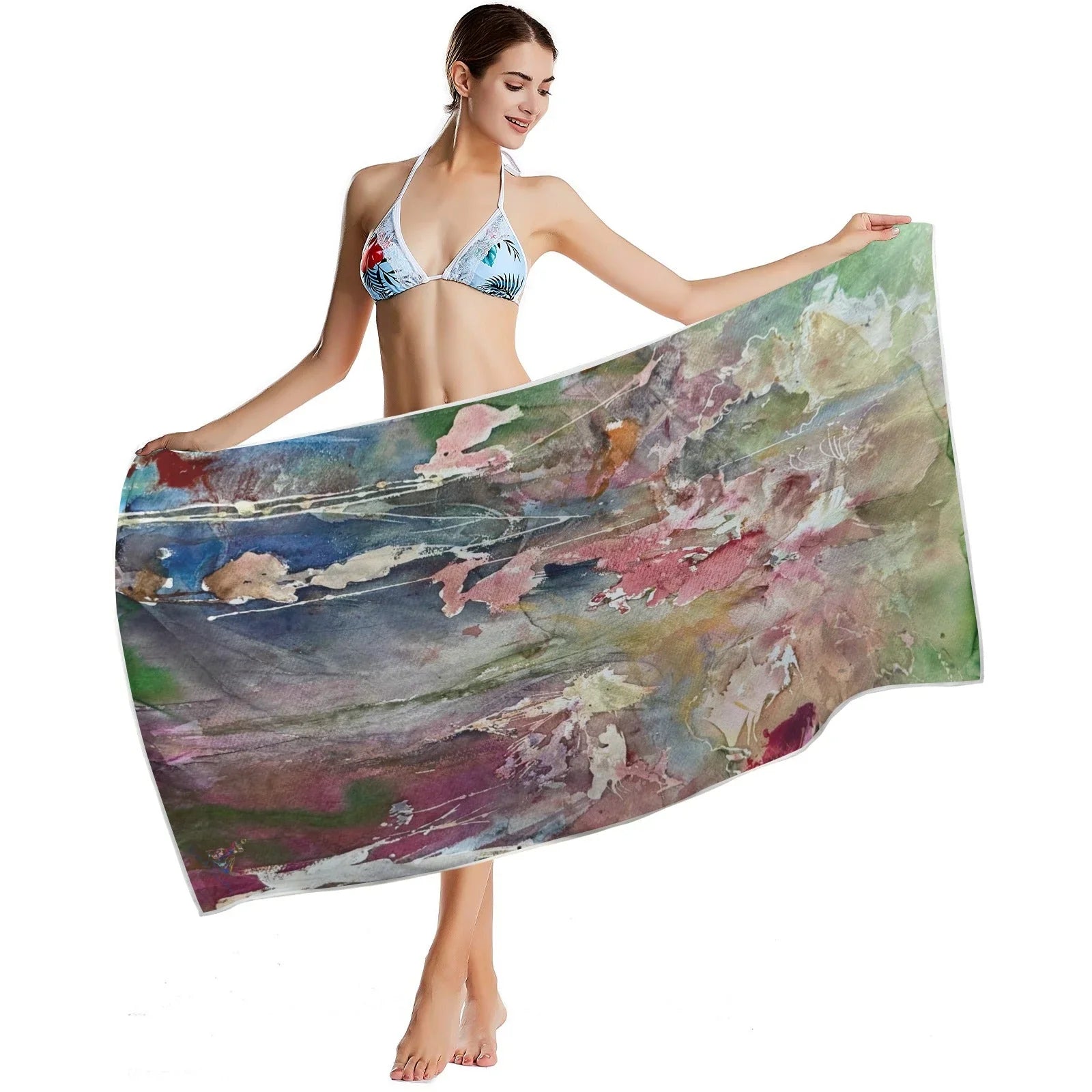 Anya's Garden Quick-Dry Beach Towel 30