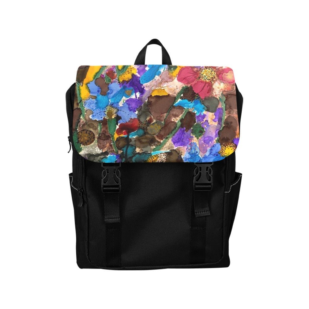 Aquarelle Flowers Casual Backpack - Lana Art Sweden