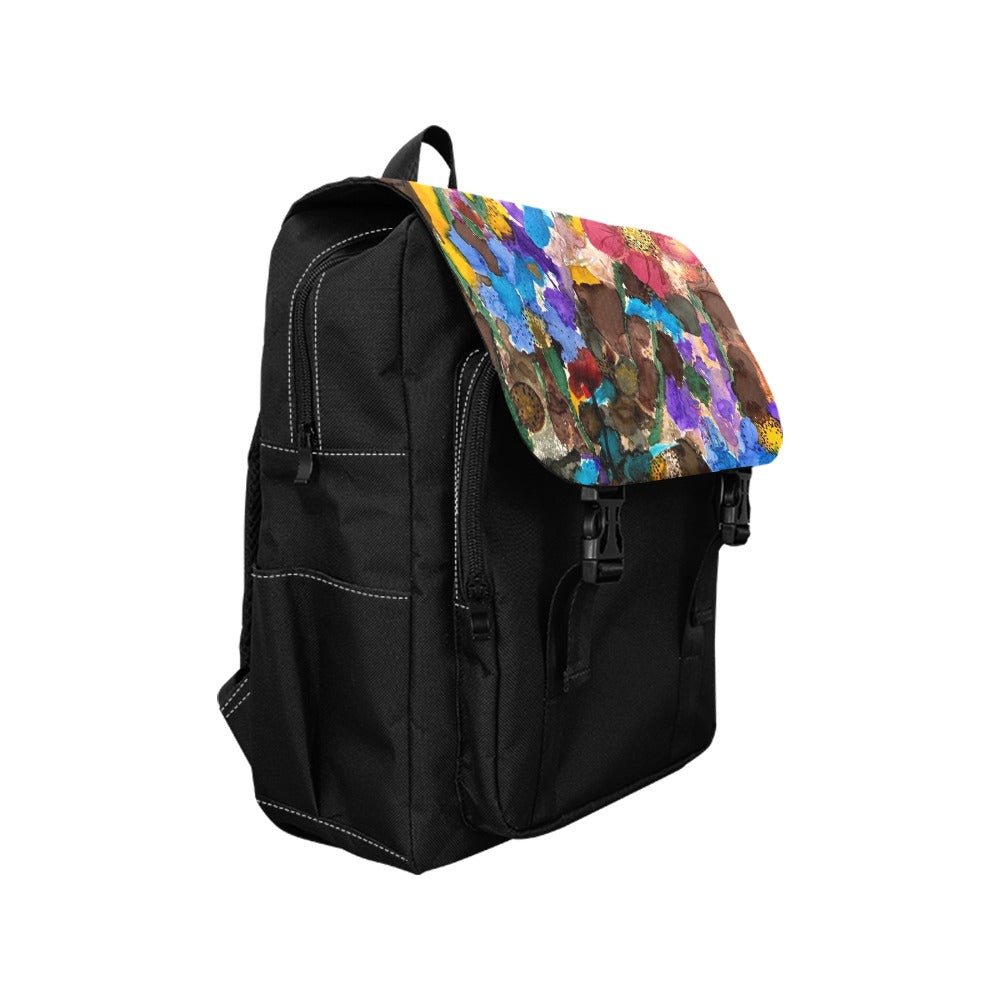 Aquarelle Flowers Casual Backpack - Lana Art Sweden