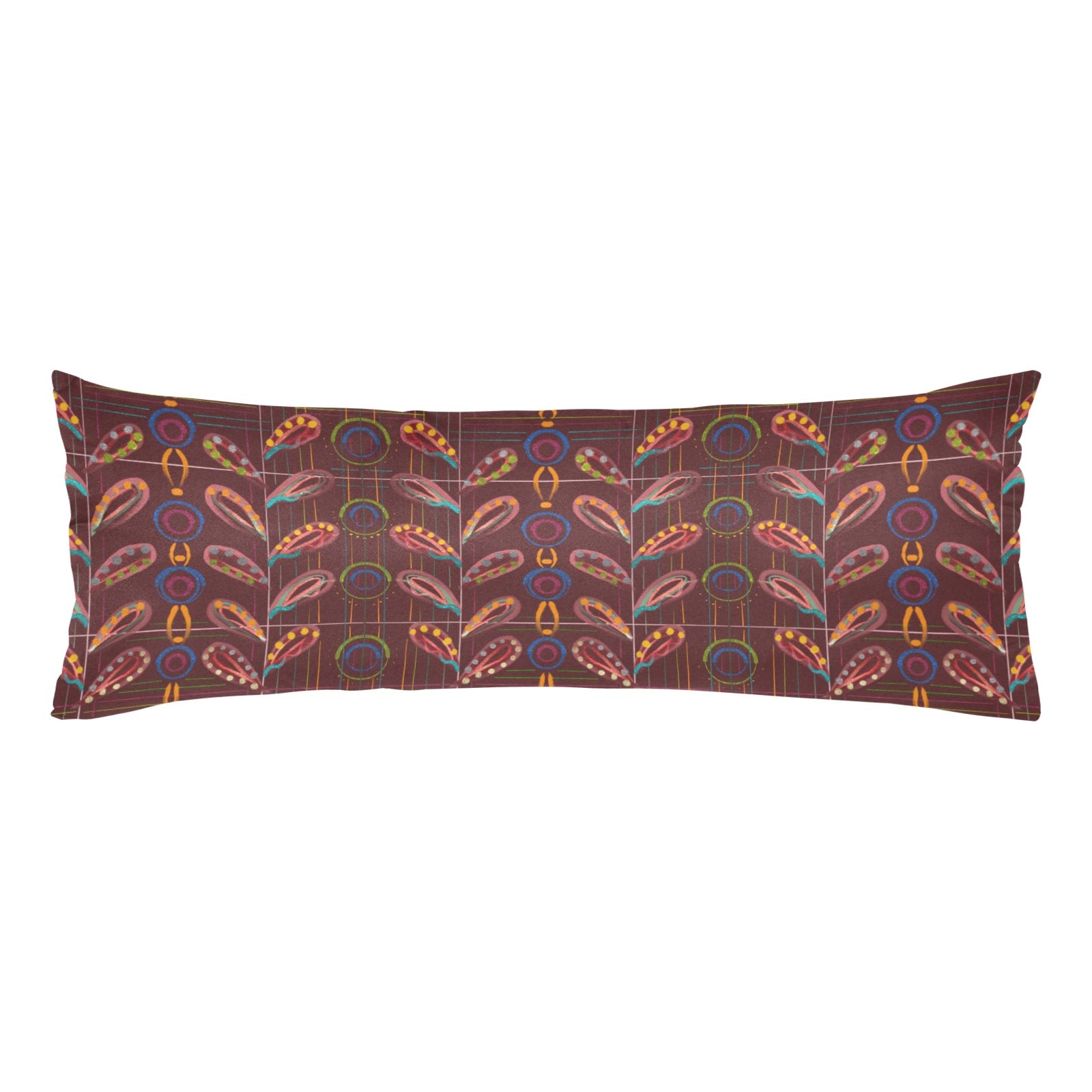 Exotic Peas Body Pillow Case 20" x 54"
