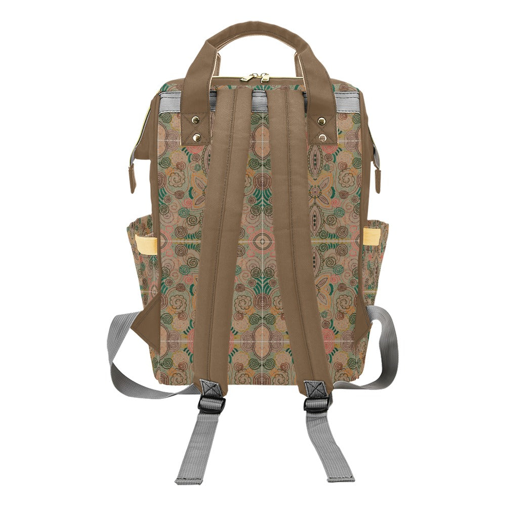 Venetian Blossom Multi-Function Backpack/Diaper Bag