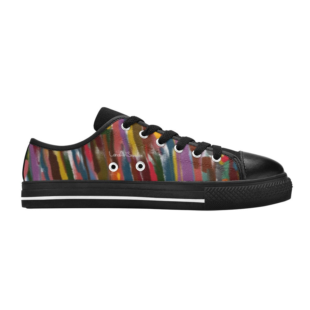 Power Stripes Men's Classic Canvas Shoes