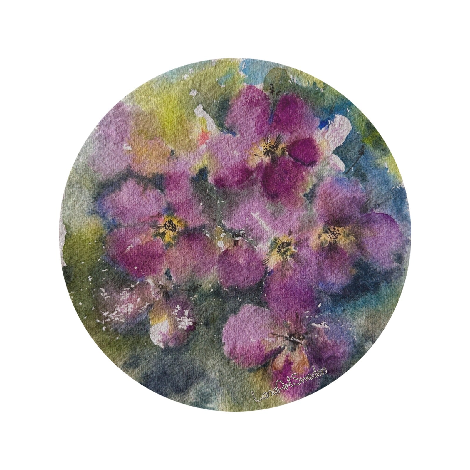 Designer Ultra-Soft Round Blankets