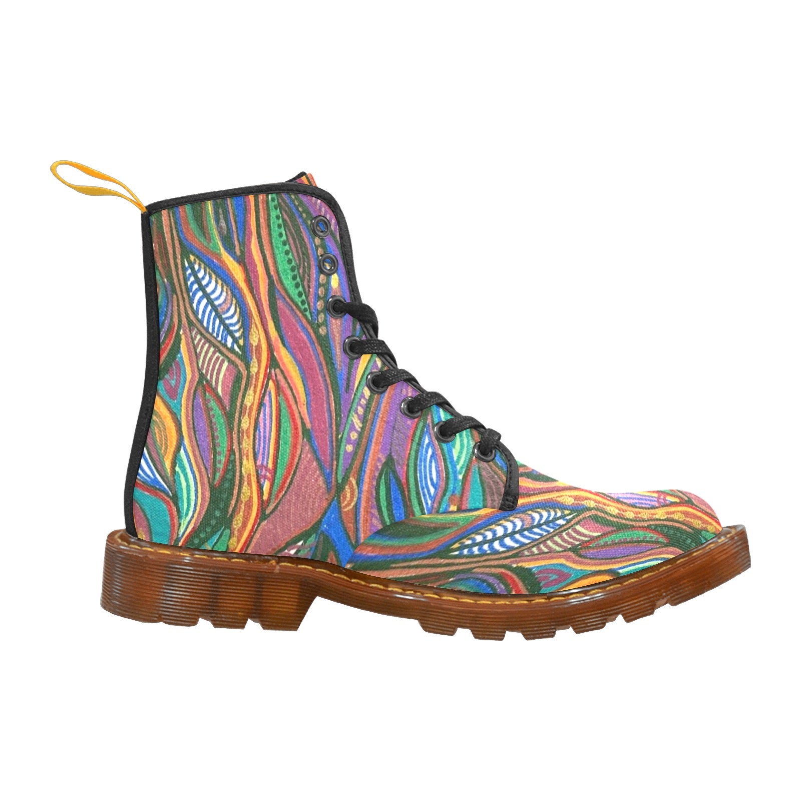 Lanterna Canvas Combat Women's Boots