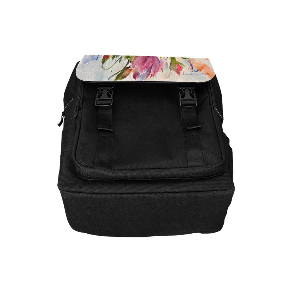 Big Blooms Casual Shoulders Backpack - Lana Art Sweden